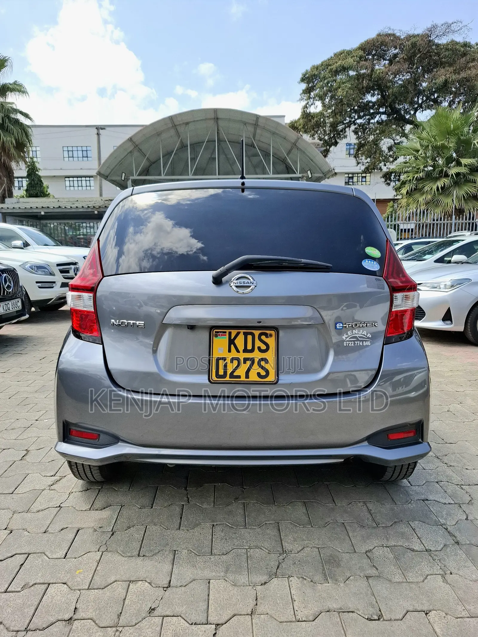 Nissan Note 2017 Gray