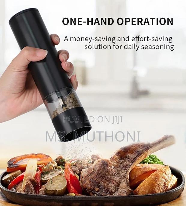 * Electric Salt Pepper Grinder Set, - thumbnail 3