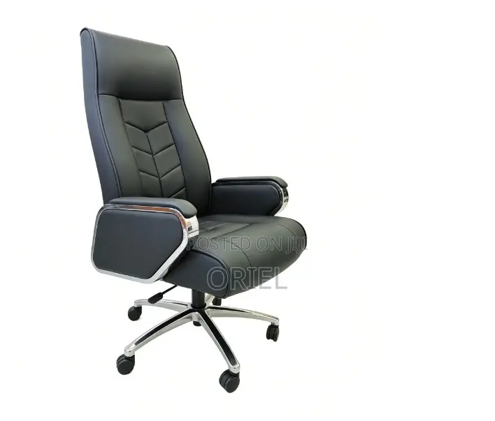 Office Chair : Executive Revolving Office Leather Chair