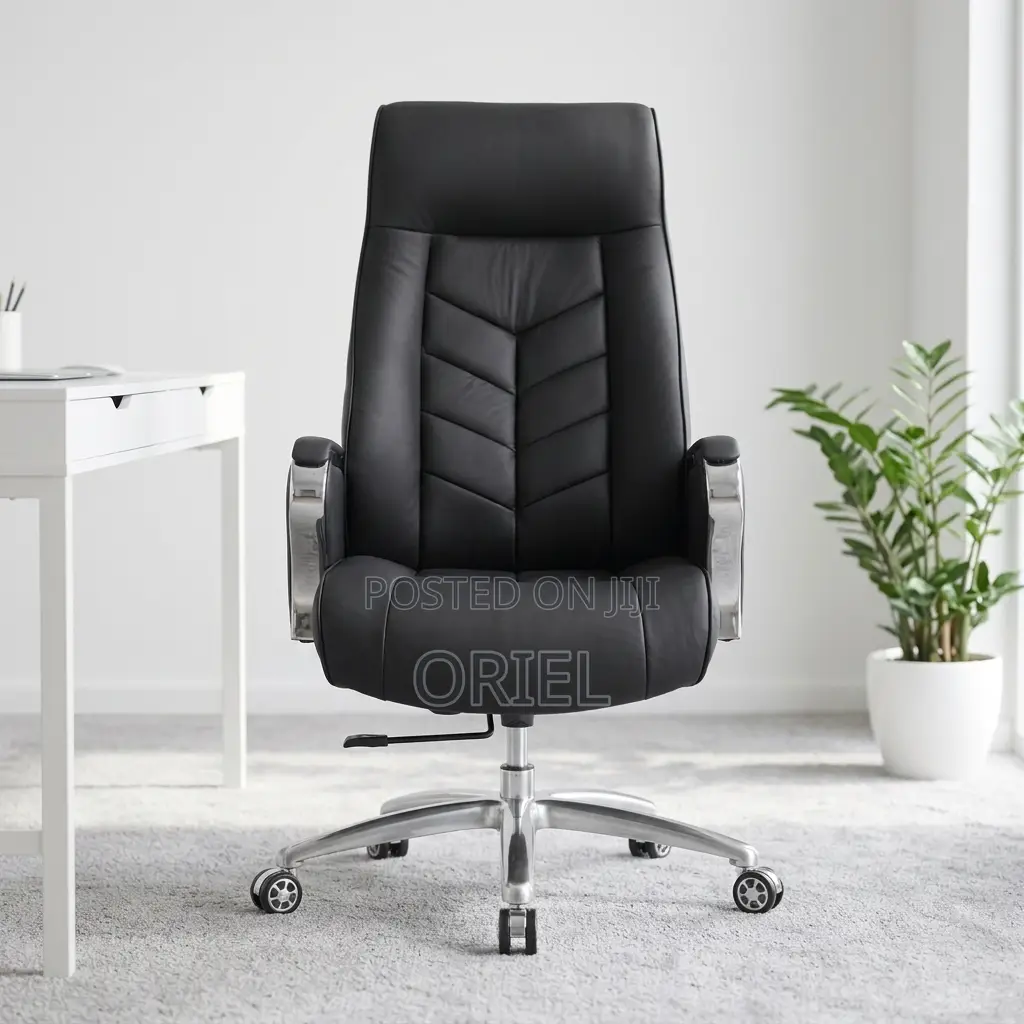 Office Chair : Executive Revolving Office Leather Chair