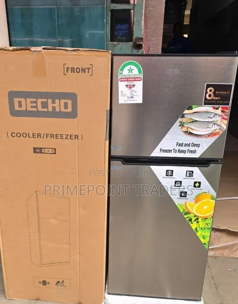 Enjoy Freshness Every Day With the Decho 128l Double Door Fridge
