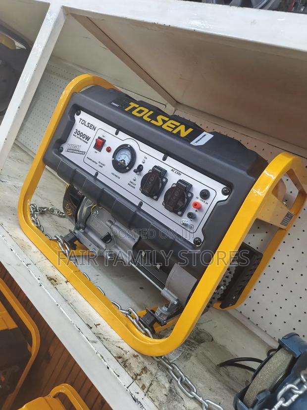 3kva Tolsen Petrol Generator - thumbnail 2