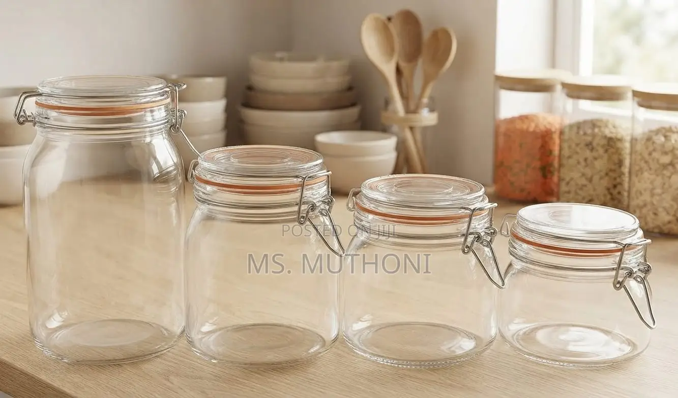 Airtight Glass Storage Jar