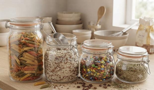 Airtight Glass Storage Jar