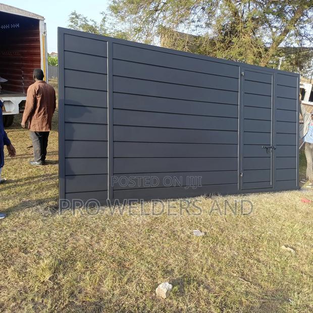 Modern Custom Sliding Steel Gates – Delivered Across Kenya