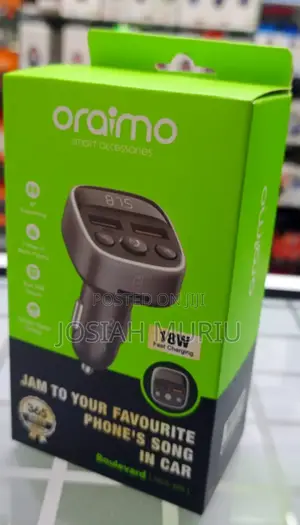 Oraimo Bluetooth Fm Transmitter Car Charger 18w Fast Charging