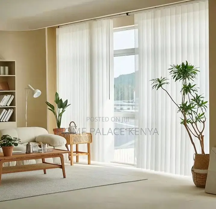 Curtain Blinds: Fabric Slat Ripples Sun Shades