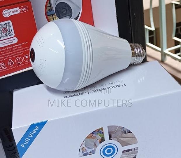 360° Surveillance Smart Nanny Bulb CCTV New