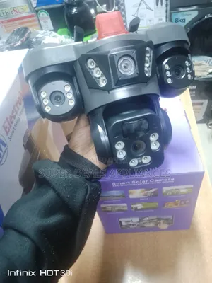 Solar Powered Security Camera