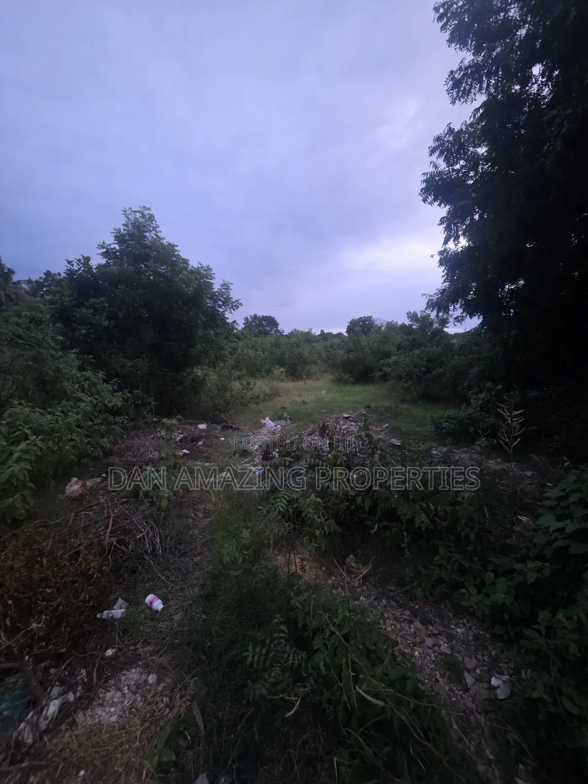 Half an Acre in Diani Lofta Road for Sale Touching Tarmac