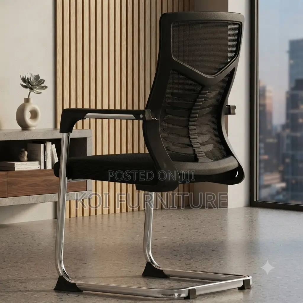 Office Chairs; High Back Breathable Visitors Office Reception Chairs