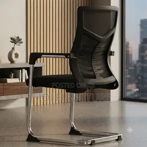 Office Chairs; High Back Breathable Visitors Office Reception Chairs