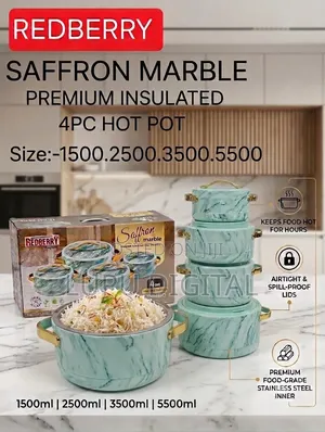 Redberry Premium Range Plastic Designer Hotpot