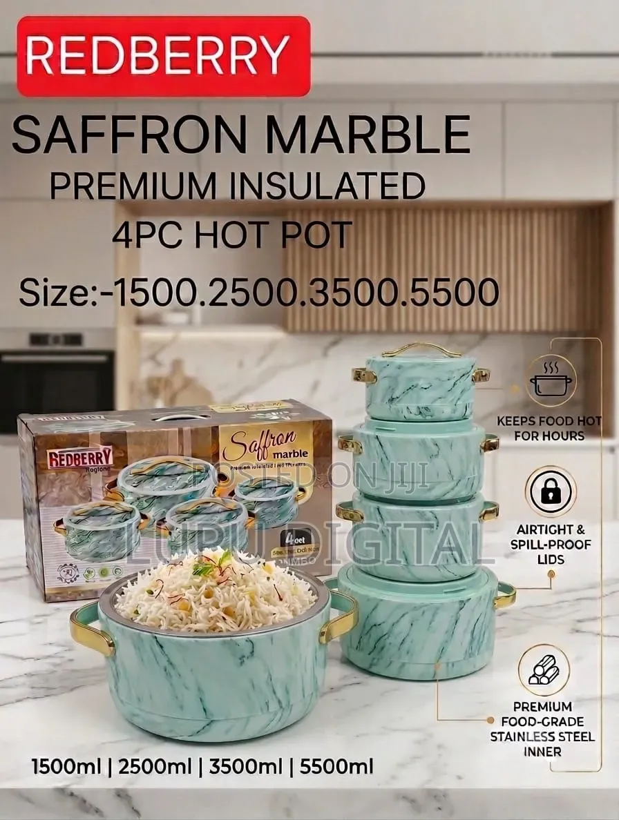 Redberry Premium Range Plastic Designer Hotpot
