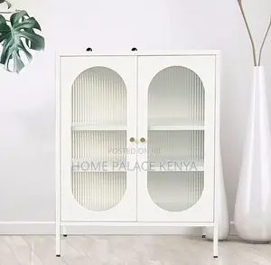 Storage Cabinet: Partitioned Sideboard Storage Cabinet