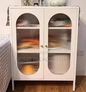 Storage Cabinet: Partitioned Sideboard Storage Cabinet