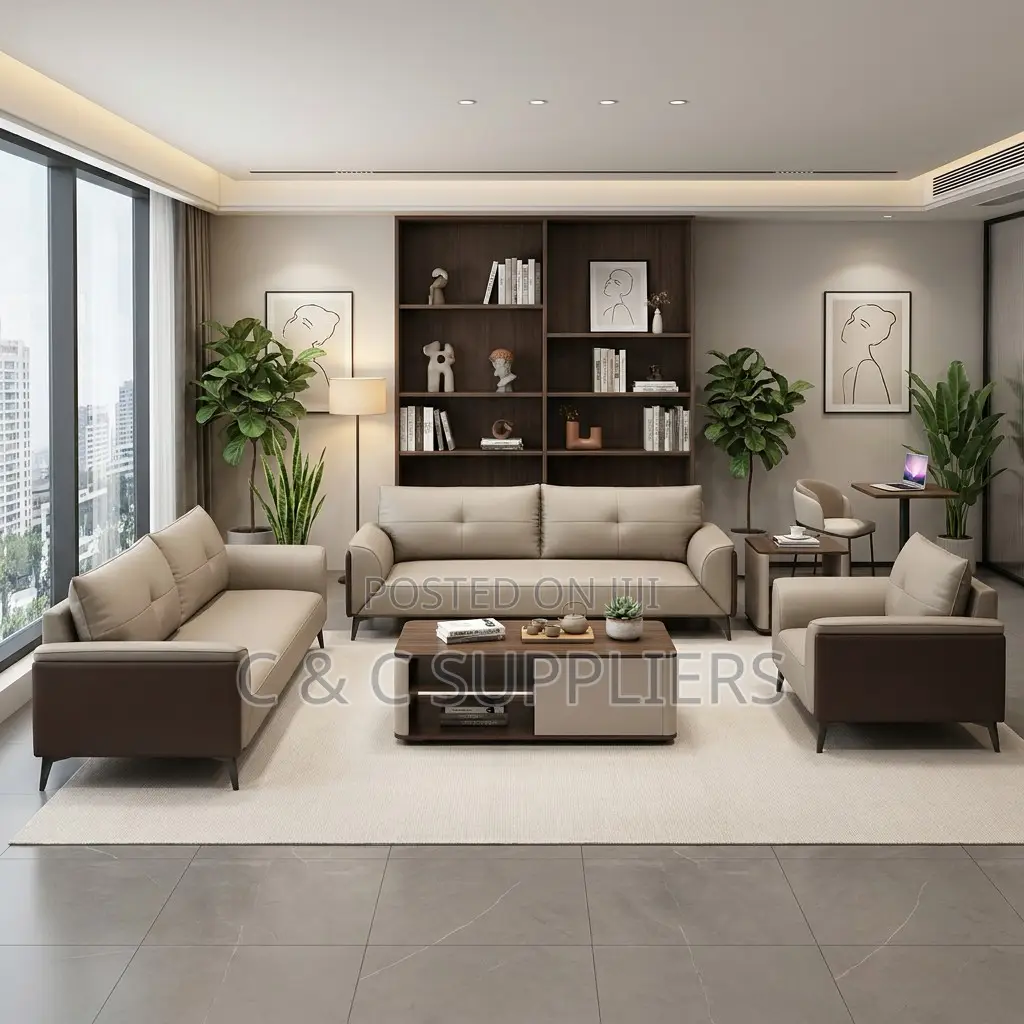 5-Seater Cooperate Reception Sofa