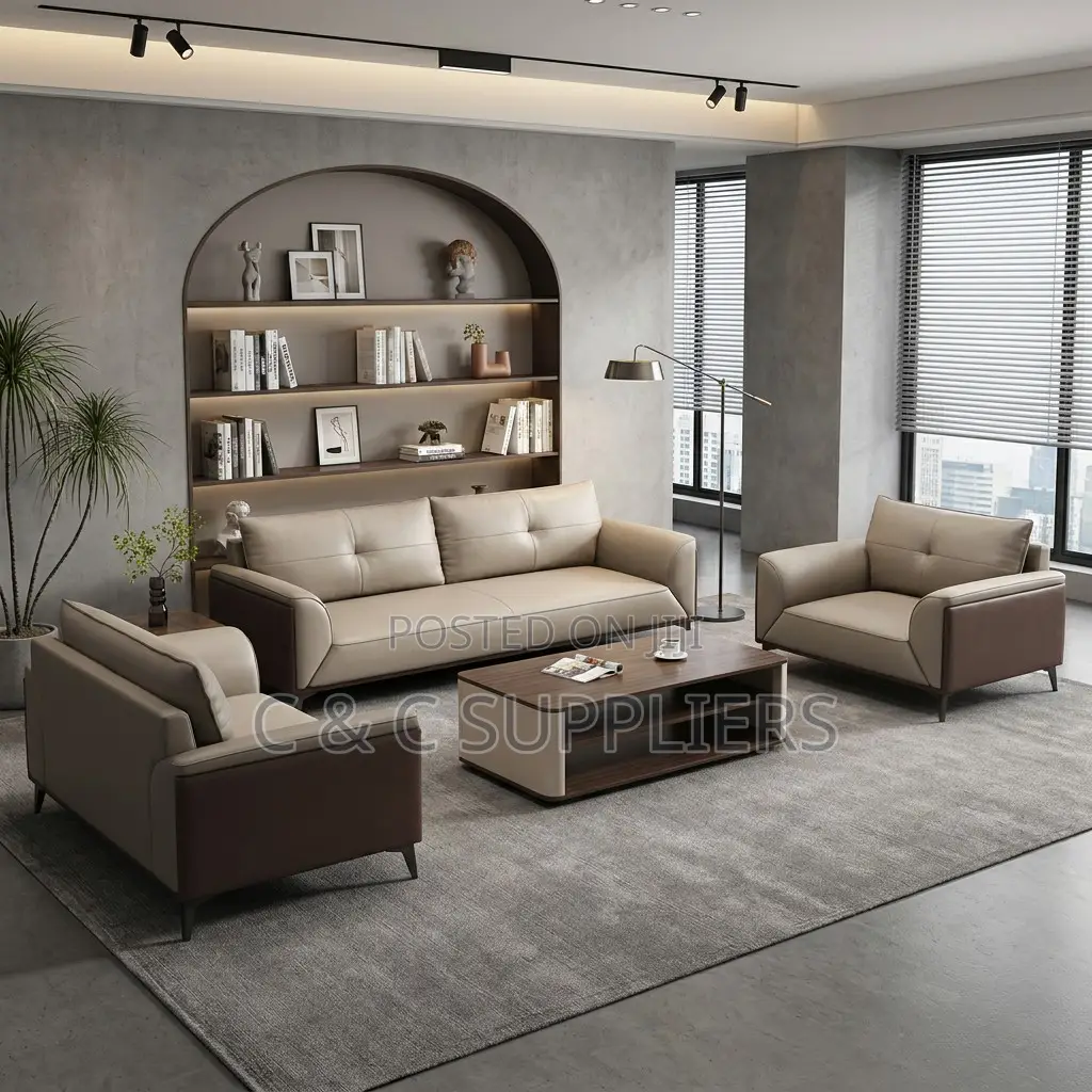 5-Seater Cooperate Reception Sofa
