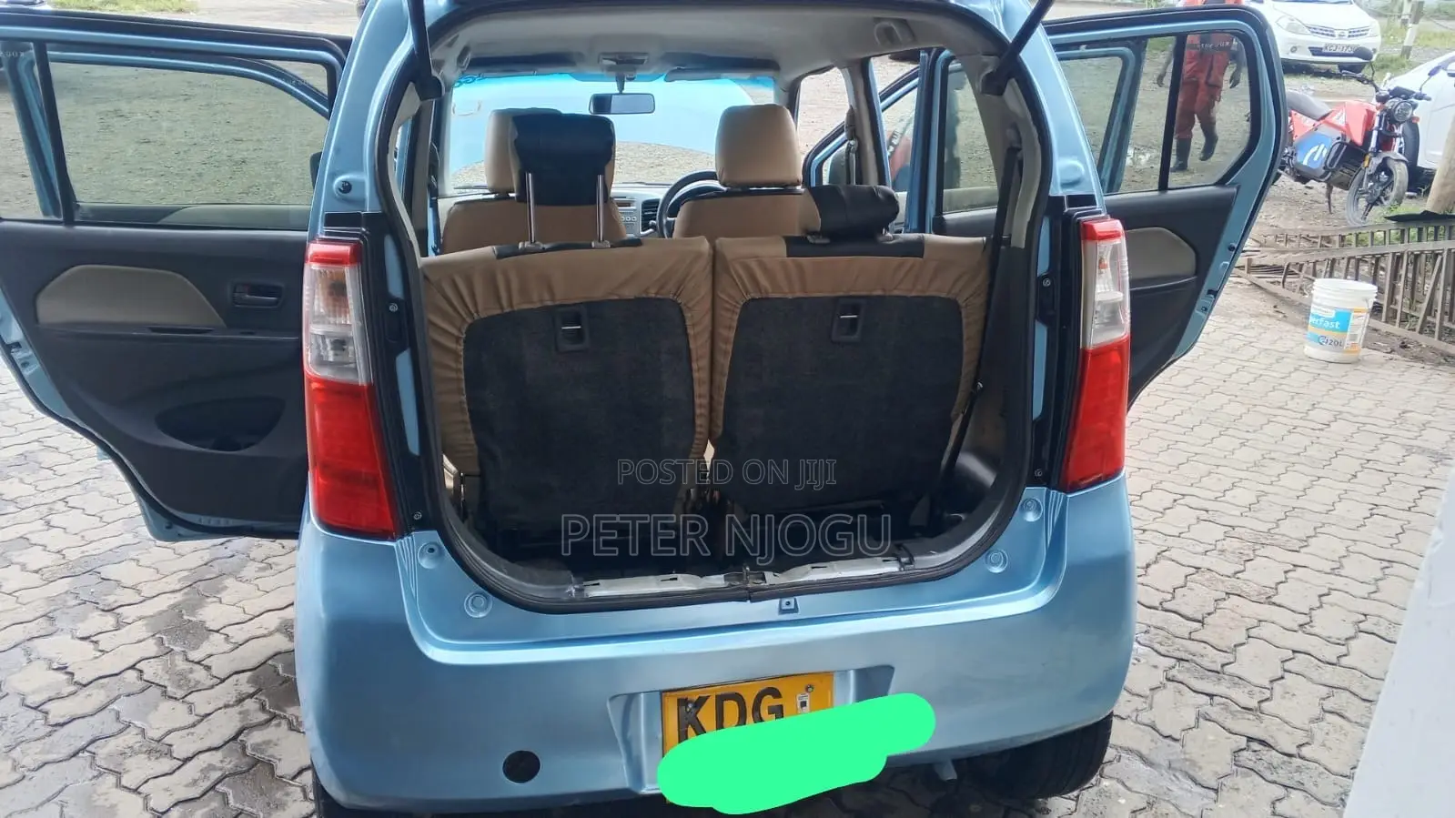 Suzuki Wagon 2014 Blue
