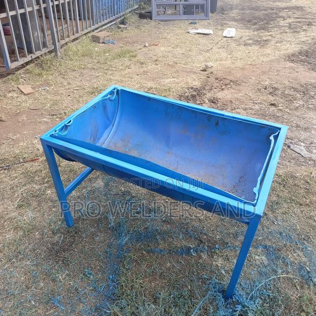 Farm Feeding Troughs for Cows – Steel Plastic Designs - thumbnail 2