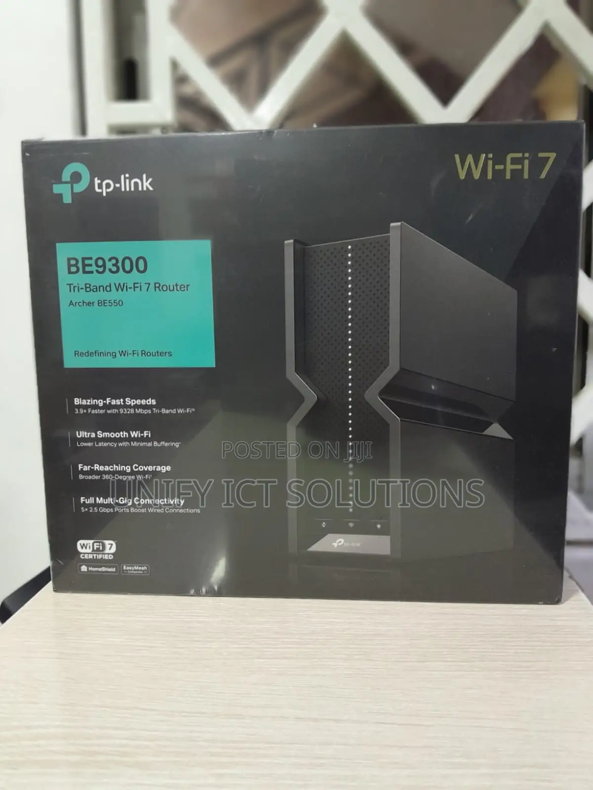 Tp-Link Be550 | Be9300 Tri-Band Wi-Fi 7 Router - Tl-Archer Be550
