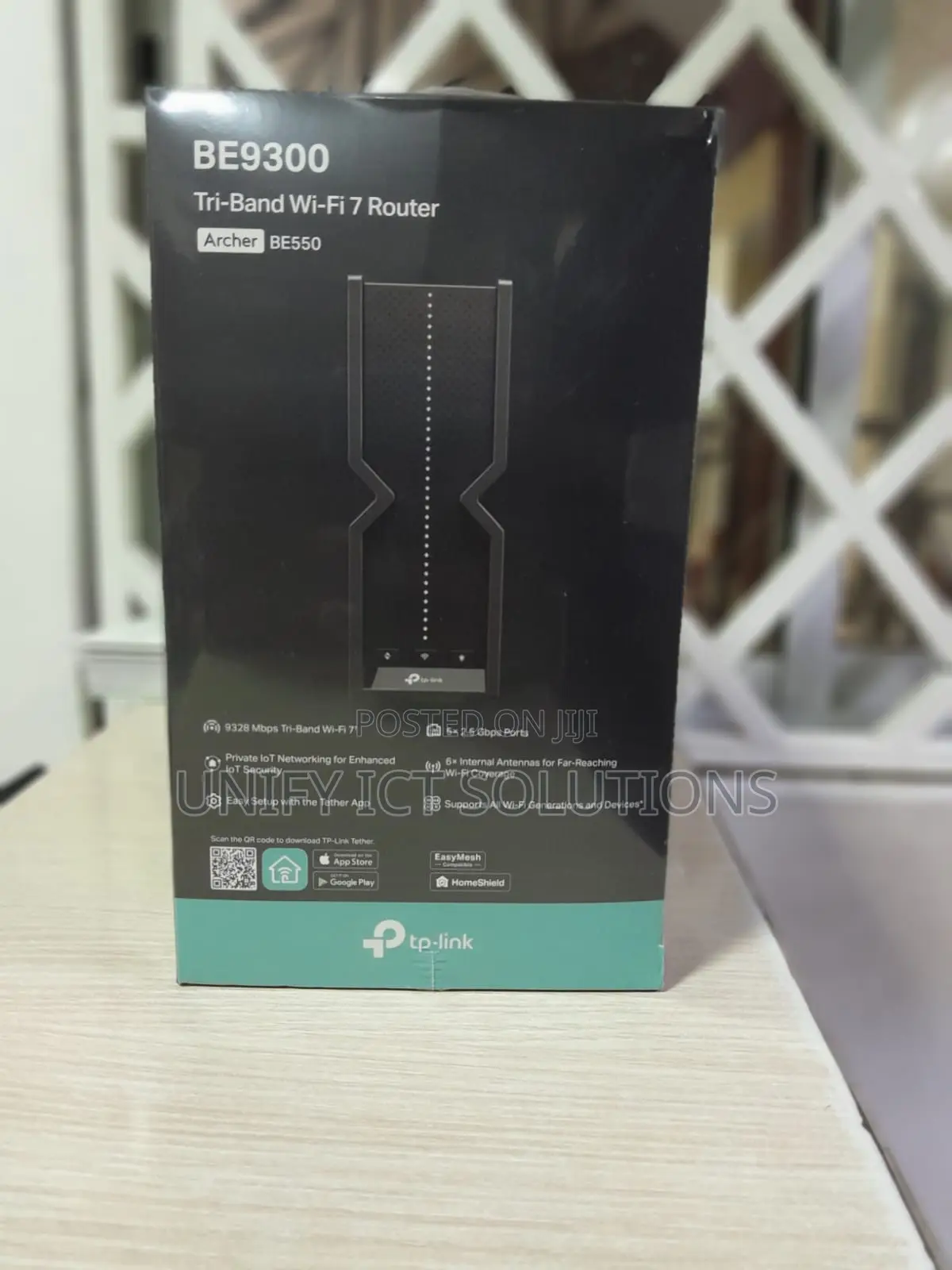 Tp-Link Be550 | Be9300 Tri-Band Wi-Fi 7 Router - Tl-Archer Be550