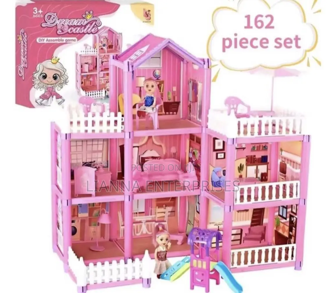 Girl Dream Castle Kids Dolls House