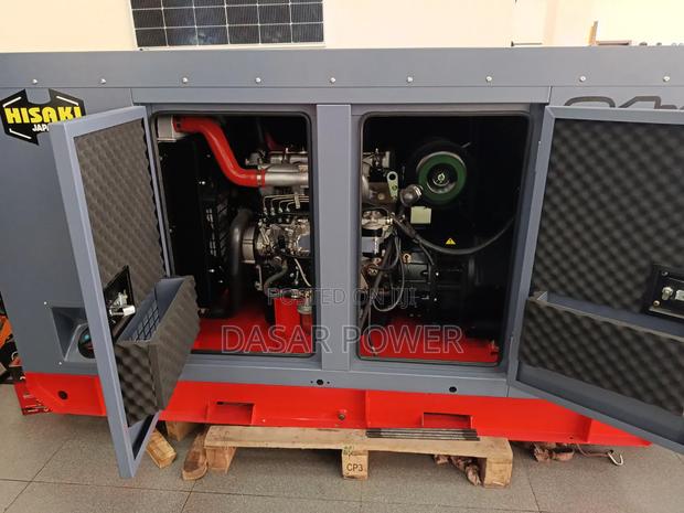 80kva Hisaki Japan Silent Generator, New - thumbnail 3