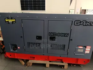 80kva Hisaki Japan Silent Generator, New