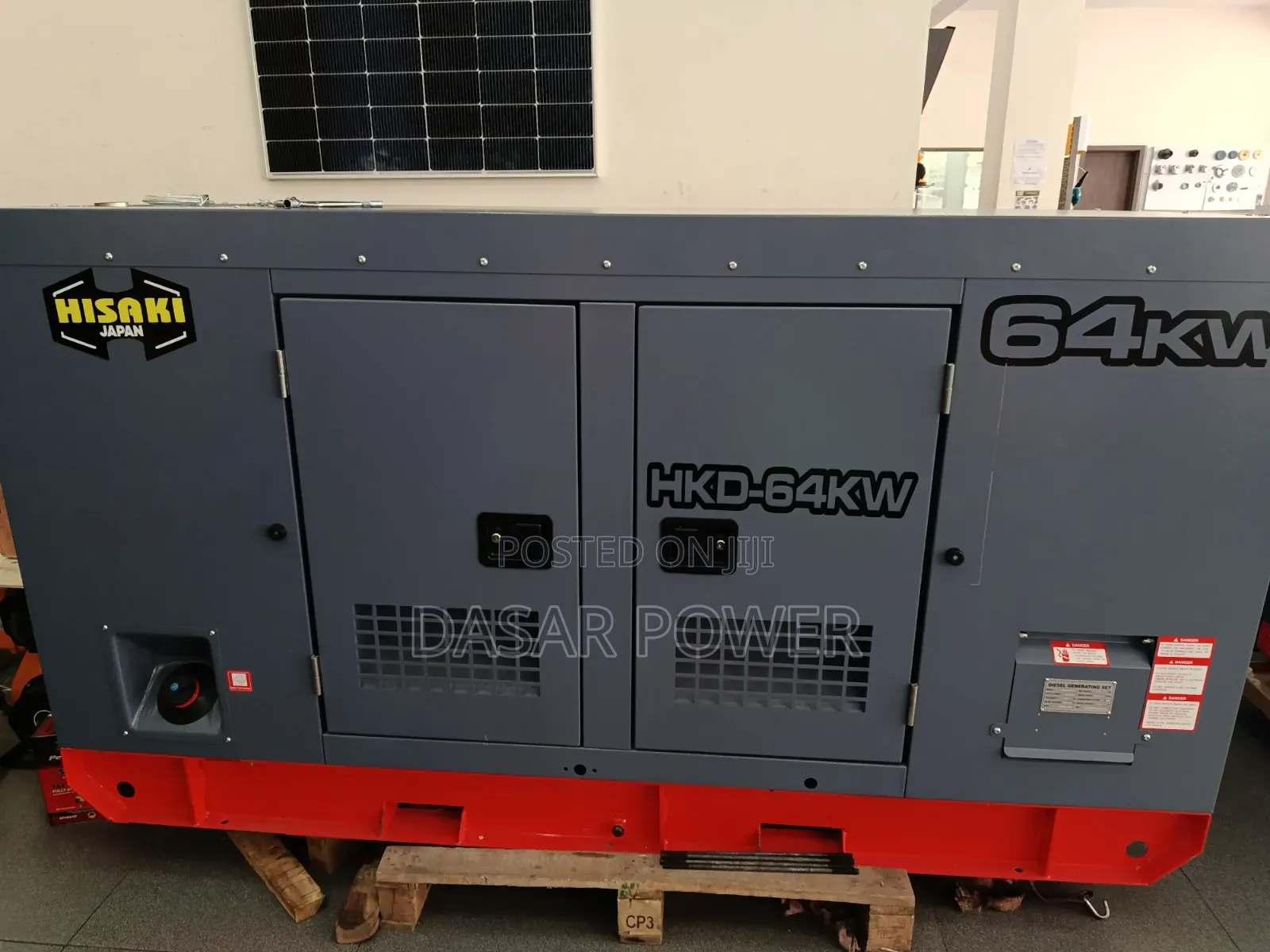 80kva Hisaki Japan Silent Generator, New