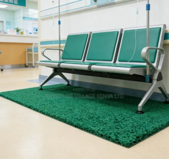 Green Heavy Duty Reception Bench