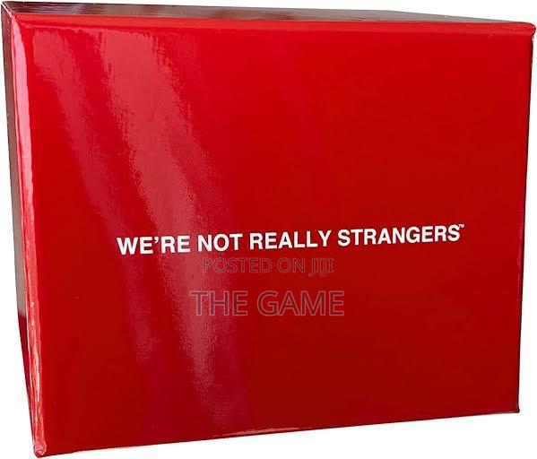We Are Not Really Strangers Conversation Game - main view