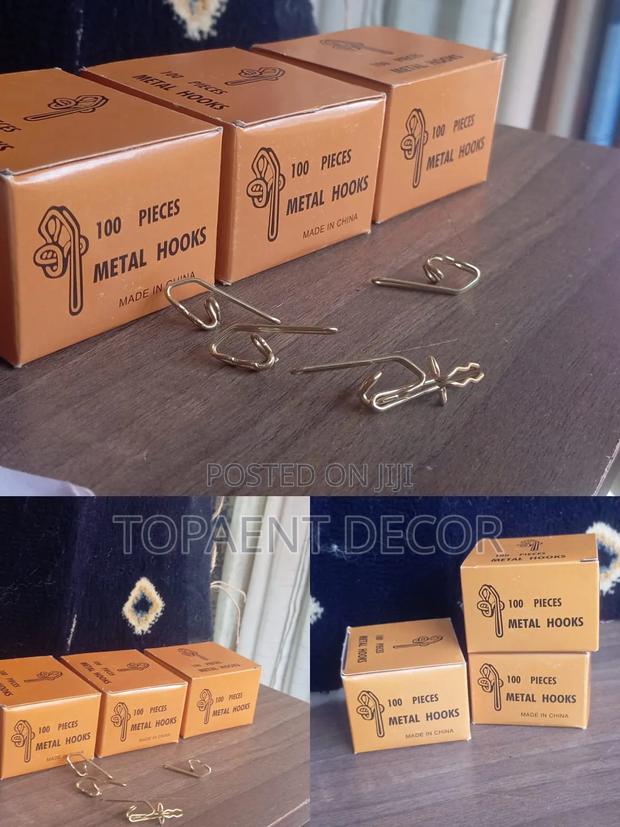 Gold Metallic Rails Hooks - thumbnail 2
