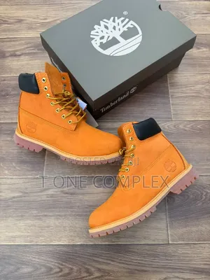 Original Quality Timberland Leather Boots Black and Brown