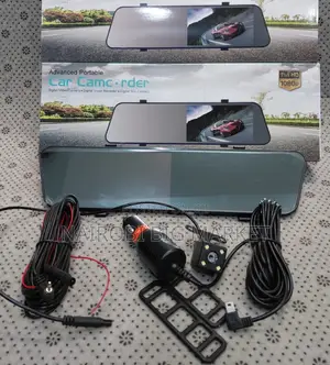 Full Hd 1080p Touch Screen Rearview Mirror Dash Cam
