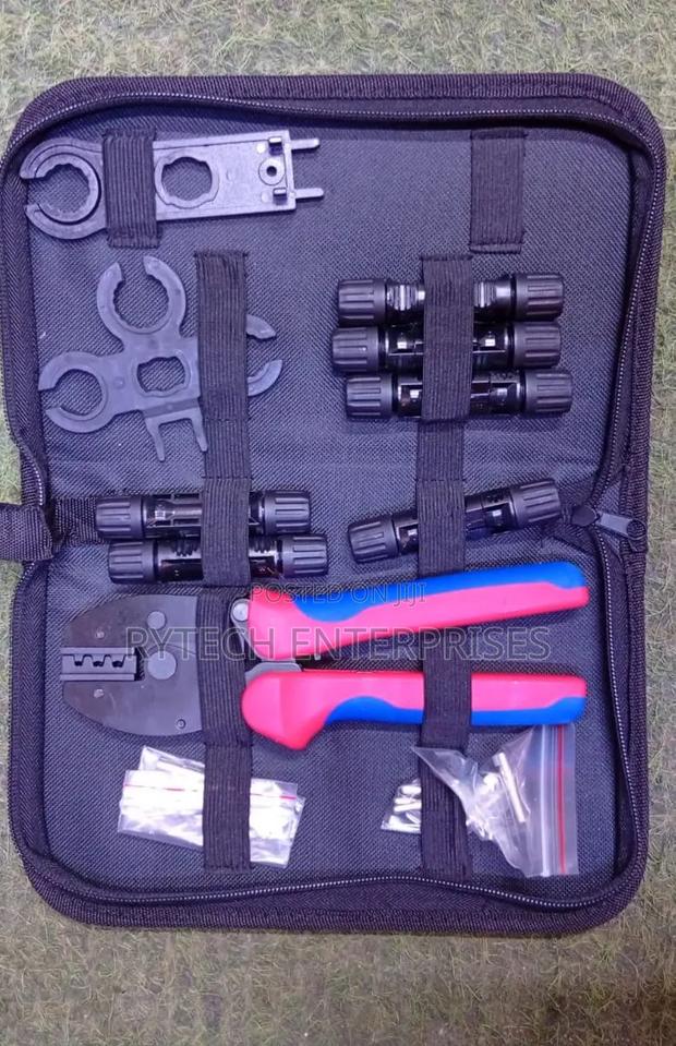 Mc4 Crimping Tool With Connectors