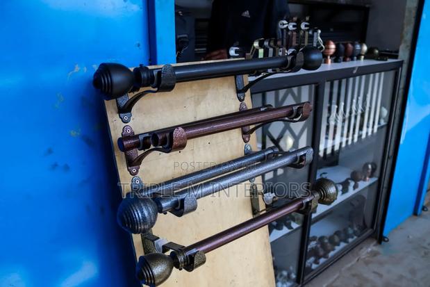 Tough,Solid-iron Window Rods - thumbnail 2