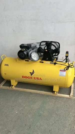 Doge Usa 300l Belt Driven Industrial Air Compressor(Single Phase)