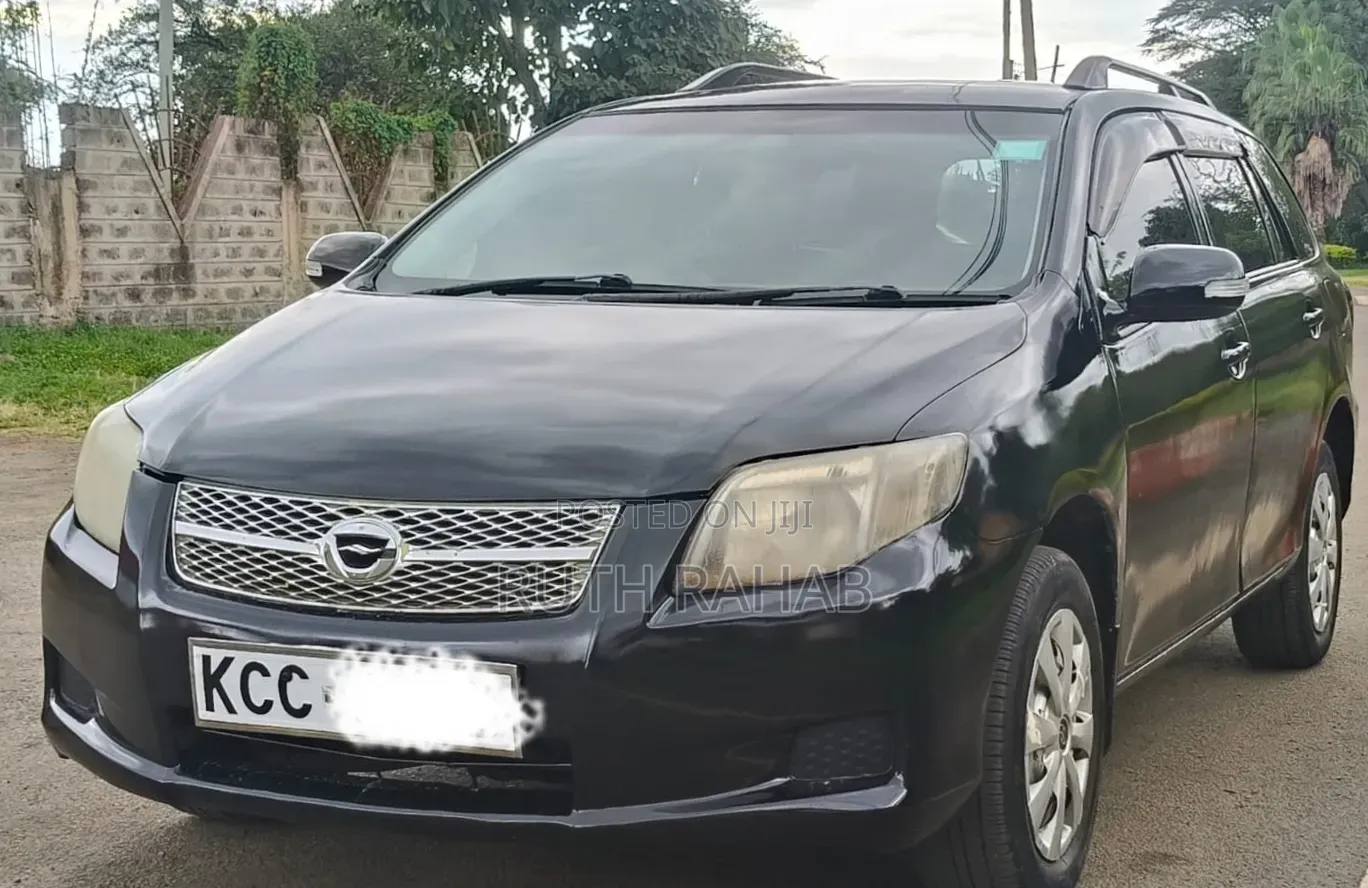 Toyota Corolla Fielder 2007 Black