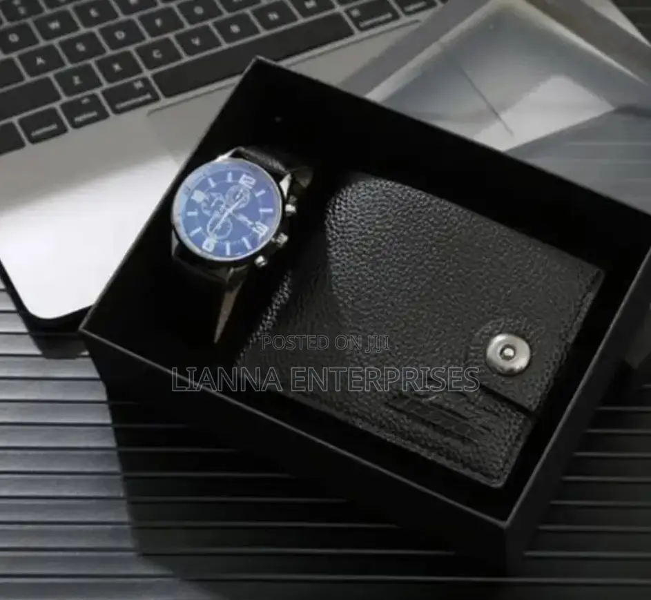 Men Gift Set(Watch And Wallet)