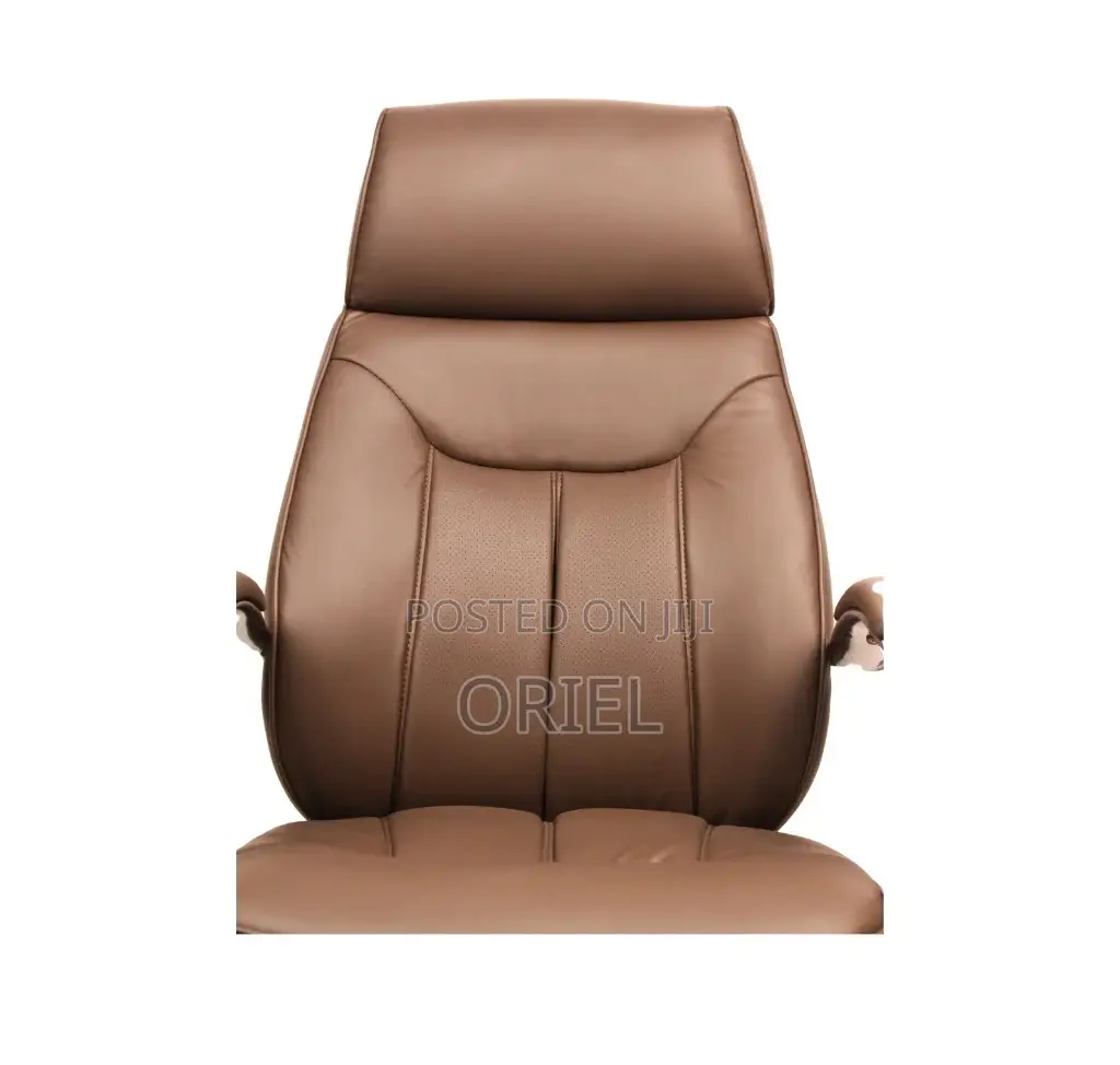 Office Chair : High-Back Brown Office Chair