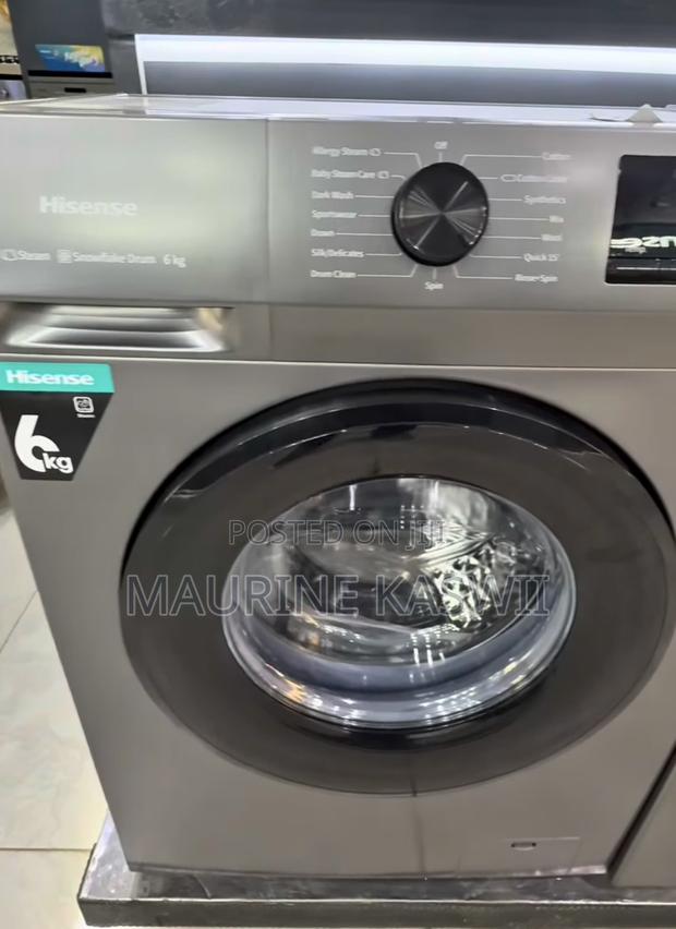 6kg Hisense Front Full Automatic Machine - thumbnail 2