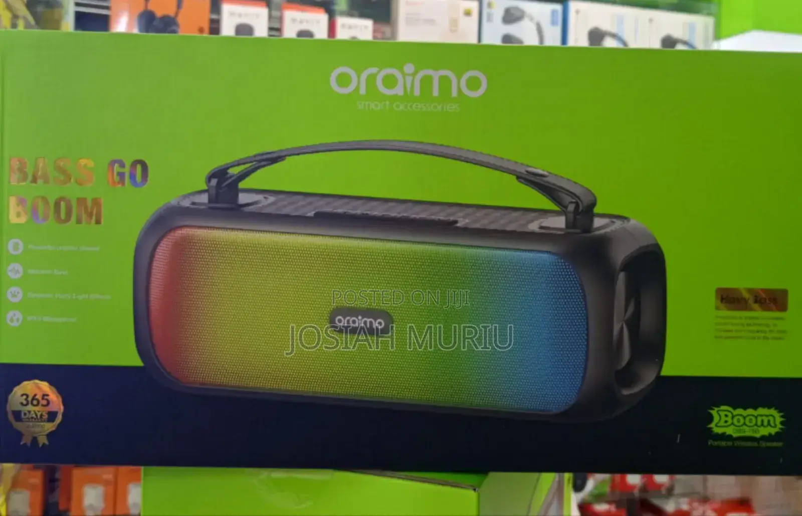 Oraimo Portable Bass Go Speaker