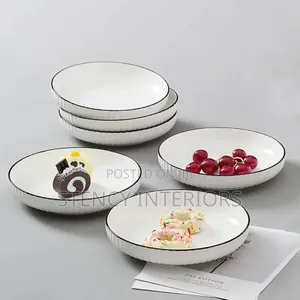 White Ceramic Plates