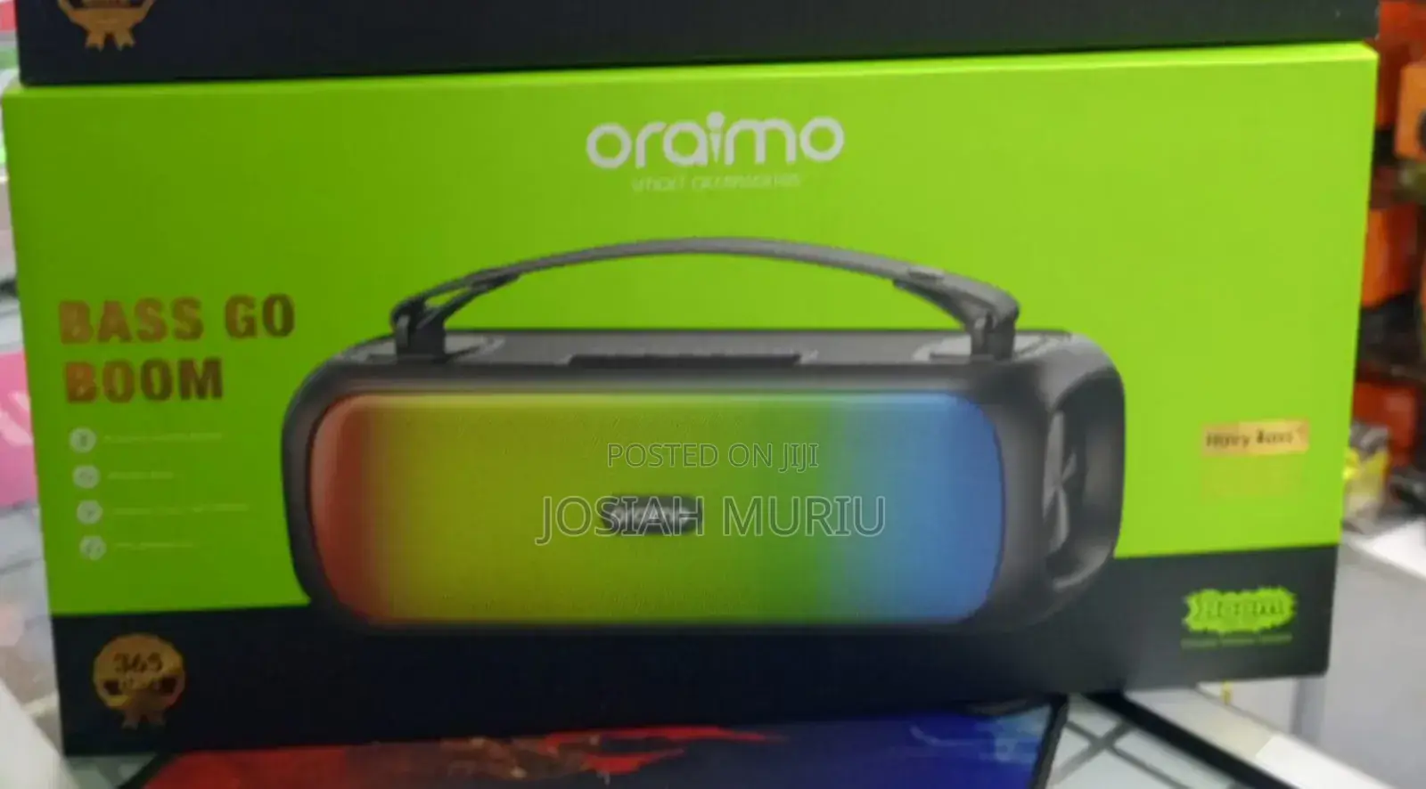 Oraimo Portable Wireless Bass Go Speaker