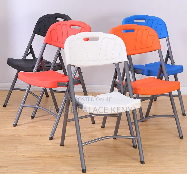 Foldable Chair: Hollow Frame Pp Lightweight Portable Chair