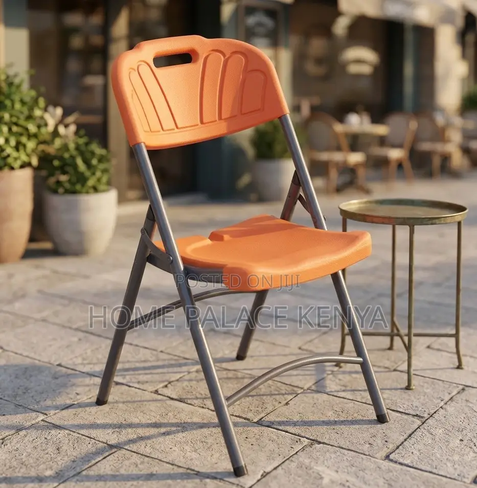 Foldable Chair: Hollow Frame Pp Lightweight Portable Chair