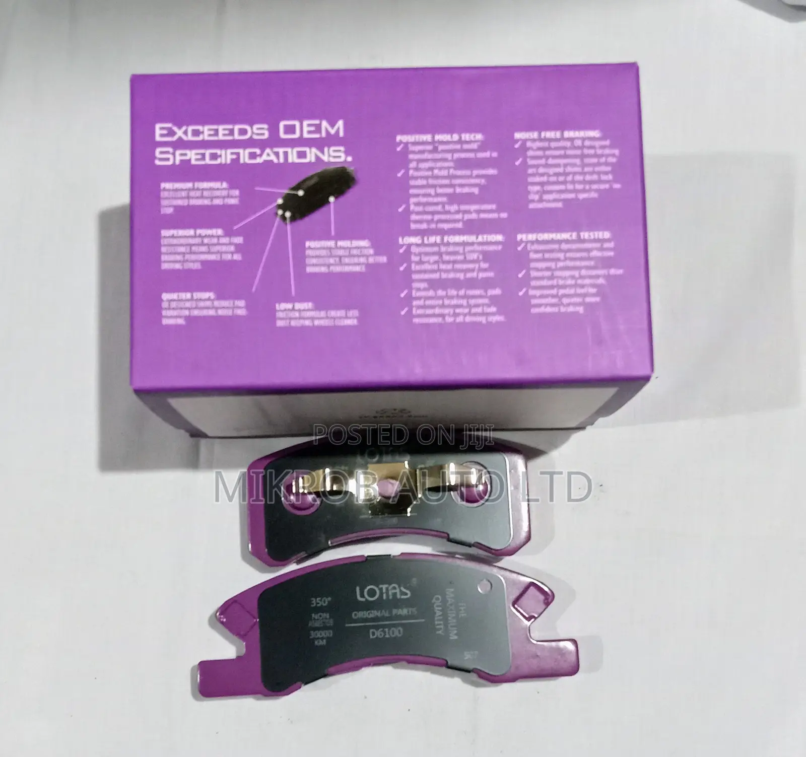 Lotus Brake Pads D6100 Kd 1723
