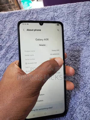 Samsung Galaxy A06 64 GB Black