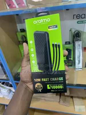 Oraimo Slice Link 10000mah 12w Power Bank